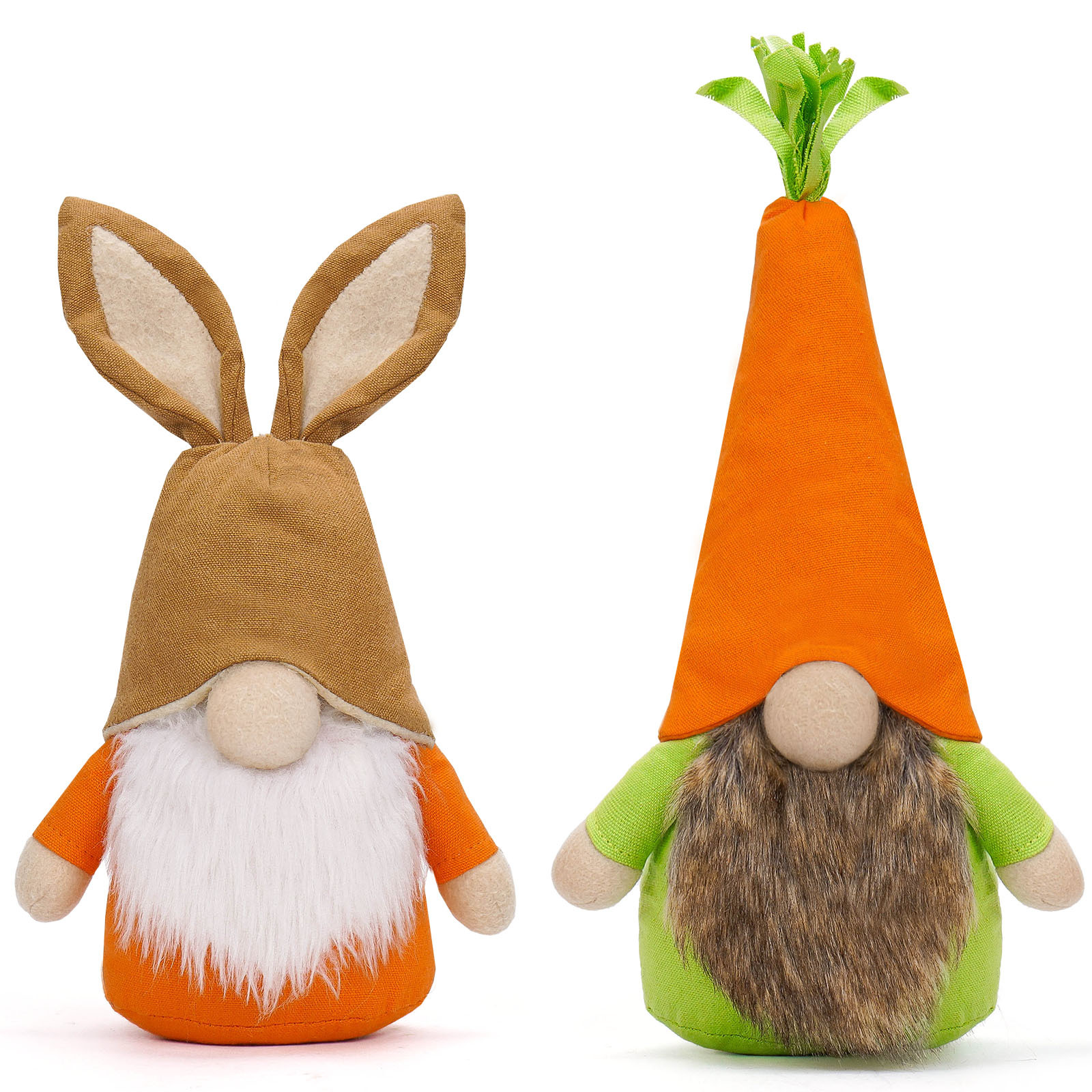 Cruz-frontera nueva muñeca de Pascua rábano conejo sombrero lindo muñeca Decoración Accesorios Para el hogar decoraciones de vacaciones