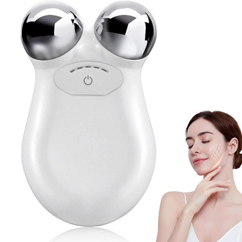 電動3Dローラー美顔器、肌の若返り、美容液吸収導入器、マッサージ器、家庭用フェイスローラー|undefined