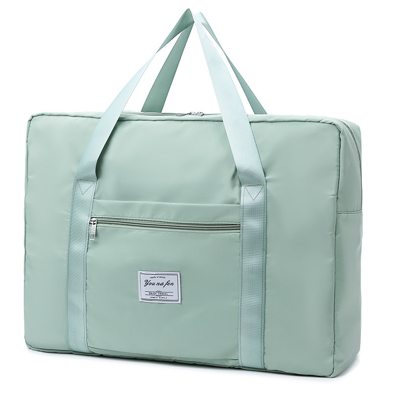 Bolsa de almacenamiento impermeable de tela Oxford bolsa de viaje Portátil Bolsa de almacenamiento de viaje plegable bolsa de equipaje de viaje corto bolsa de viaje