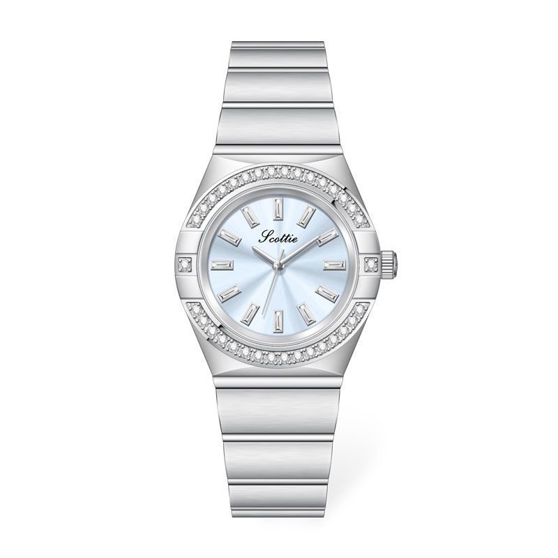 80g Weight Tempered Glass Mirror Material Alloy Strap Material Watch Classification Pointer Display Type Butterfly Double Snap Buckle Style Round Dial Shape Holiday, Office, Daily Occasion Quartz Movement Round, Rectangle Pattern All Seasons Season Women's Gender Casual, Elegant, Glam Style Casual Elegant Glam Round Rectangle Butterfly Double Snap Quartz Watch 14