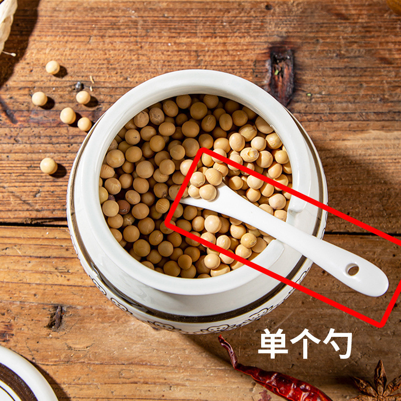 塩缶キッチン豚油缶蓋付き唐辛子油缶家庭用耐高温セラミック缶食品級専用辛子新|undefined