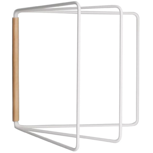 2020 Japanese style kitchen towel rack countertop lazy rag drying rack vertical foldable storage rack hanger