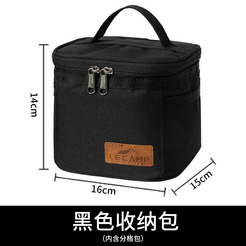 Travel handheld bottle for auto for camping, materials set, storage box