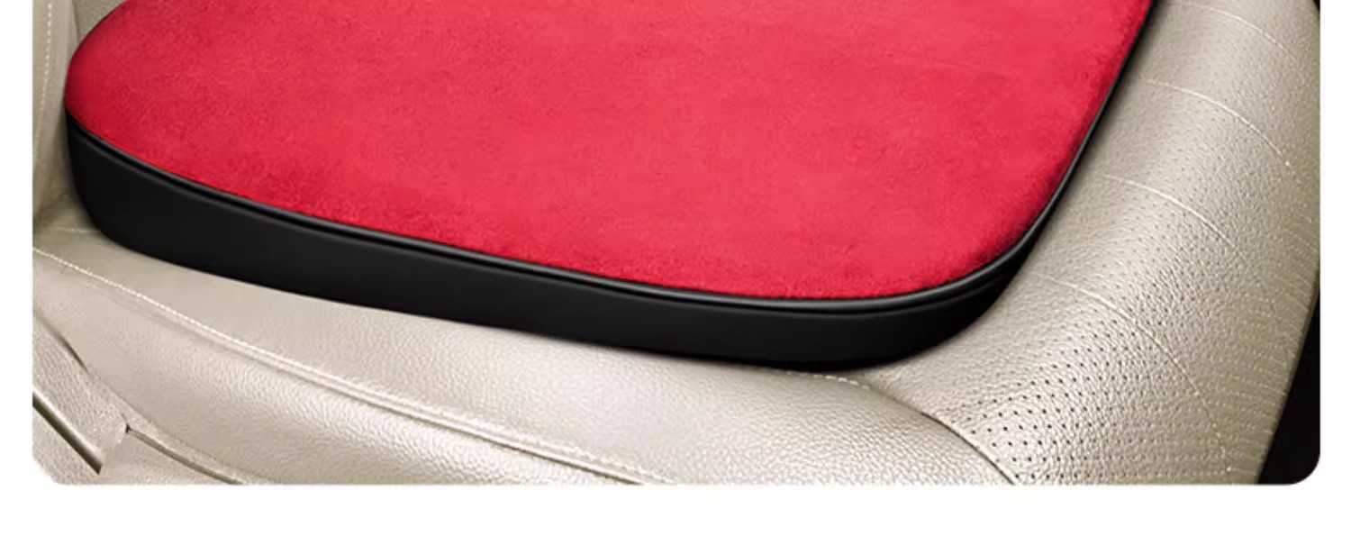Thickened Driver's Seat Cushion, Booster Cushion, Car Heightening Seat Cushion, Angled Special Driving License Seat Cushion