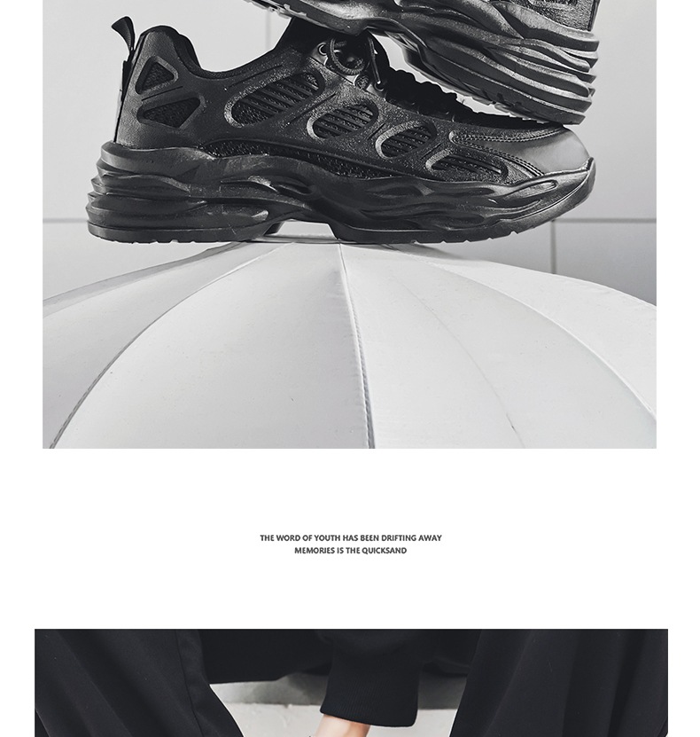 One piece drop shipping sneakers for men, mesh breathable casual shoes for couples, new versatile height increasing dad shoes, men's ins style_voghion.com