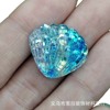 Simulation Gradient Color Mermaid Tail Colorful Shell DIY Jewelry Children's hairpin Patching Powder Material