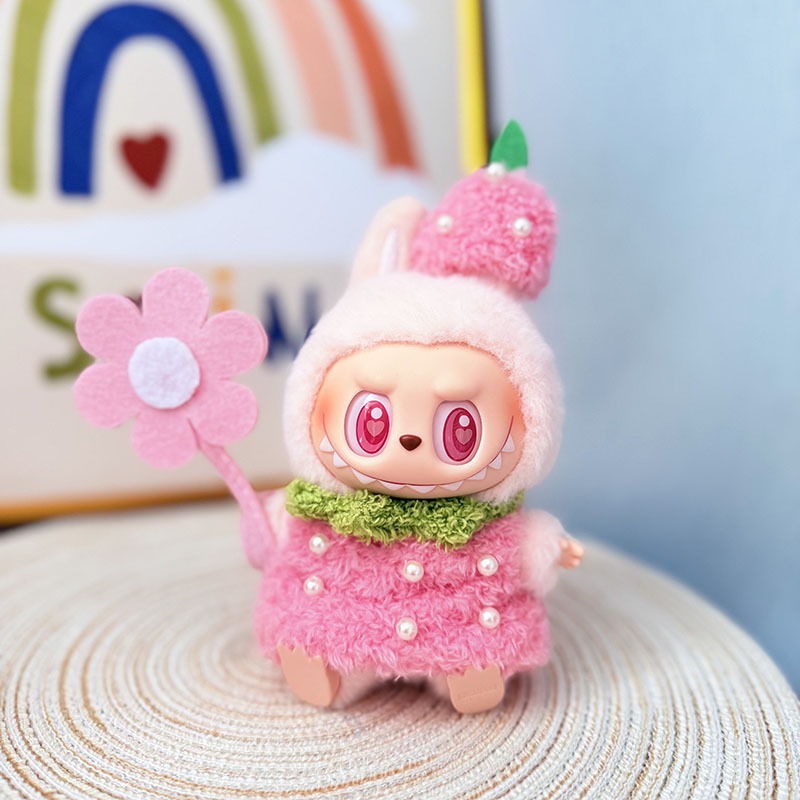 服のみ】第二世代ブラインドボックス ラブブ服 エポキシ樹脂製顔飾り ラブブ シットシットパーティーシリーズ ベビー服 可愛い|undefined