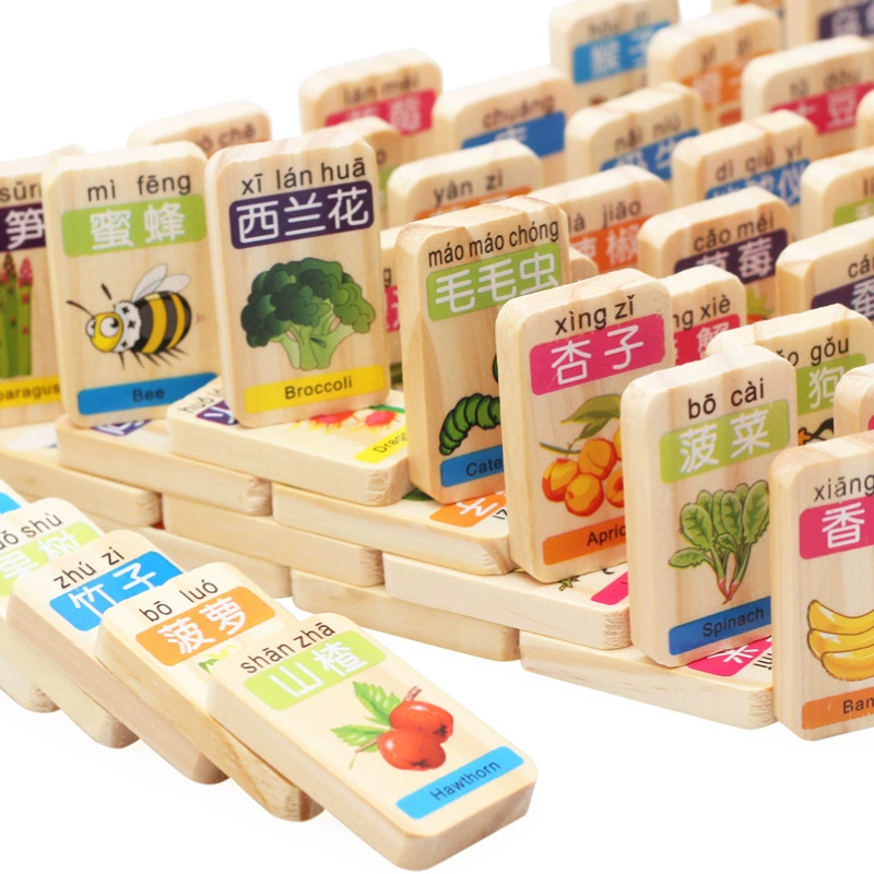 100 двухсторонних домино раннего образования