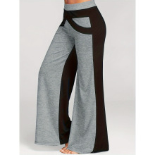 O 11071 Women's Color Block Wide Leg Yoga Pants Ůʿƴɫ����