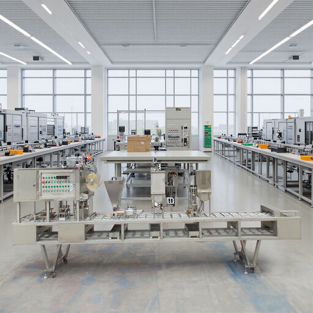 齐力QL-2凉糕自动充填真空封口机 凉粉灌装机 盒装老豆腐封膜机