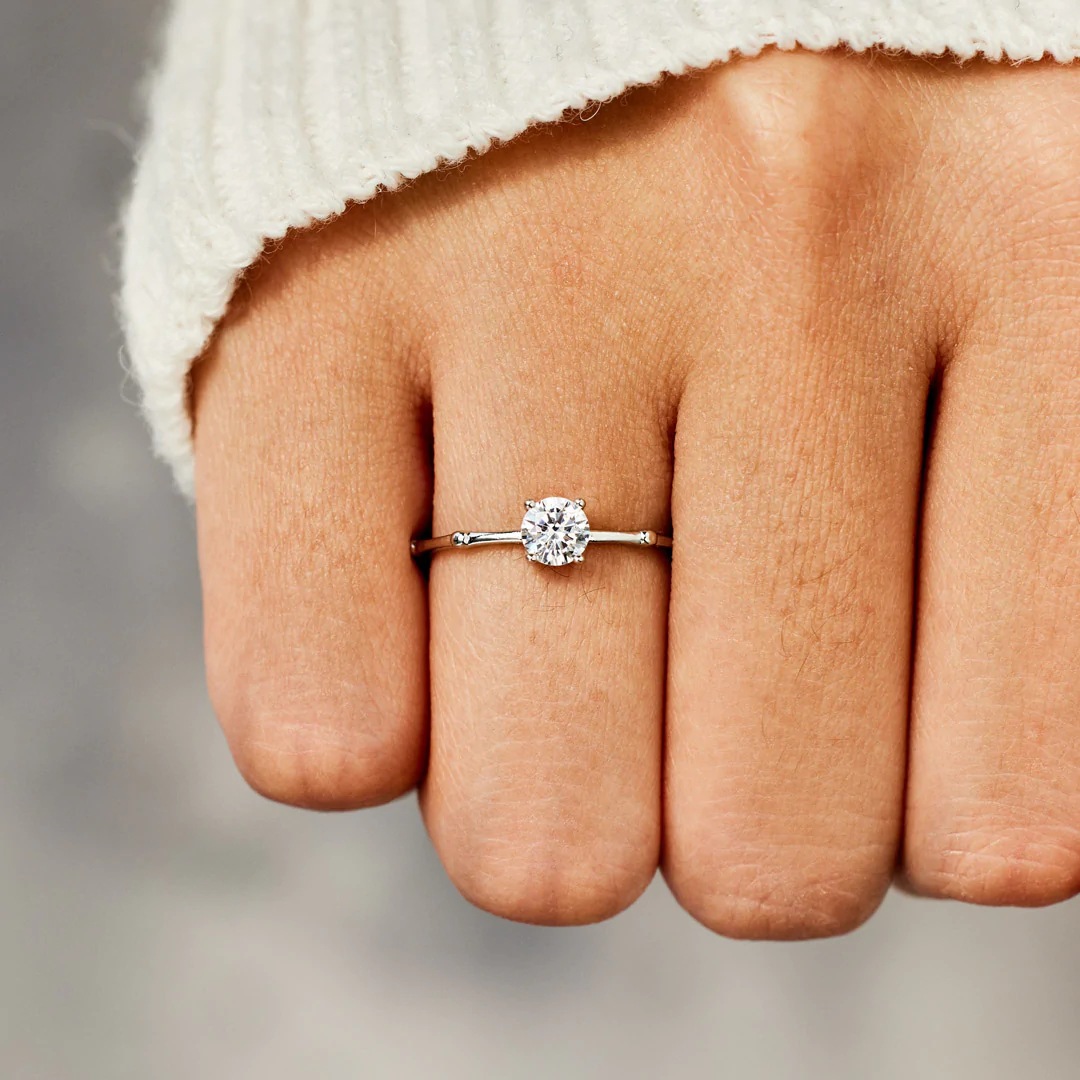 1 Piece Quantity 925 Sterling Silver Zircon Geometric Rings