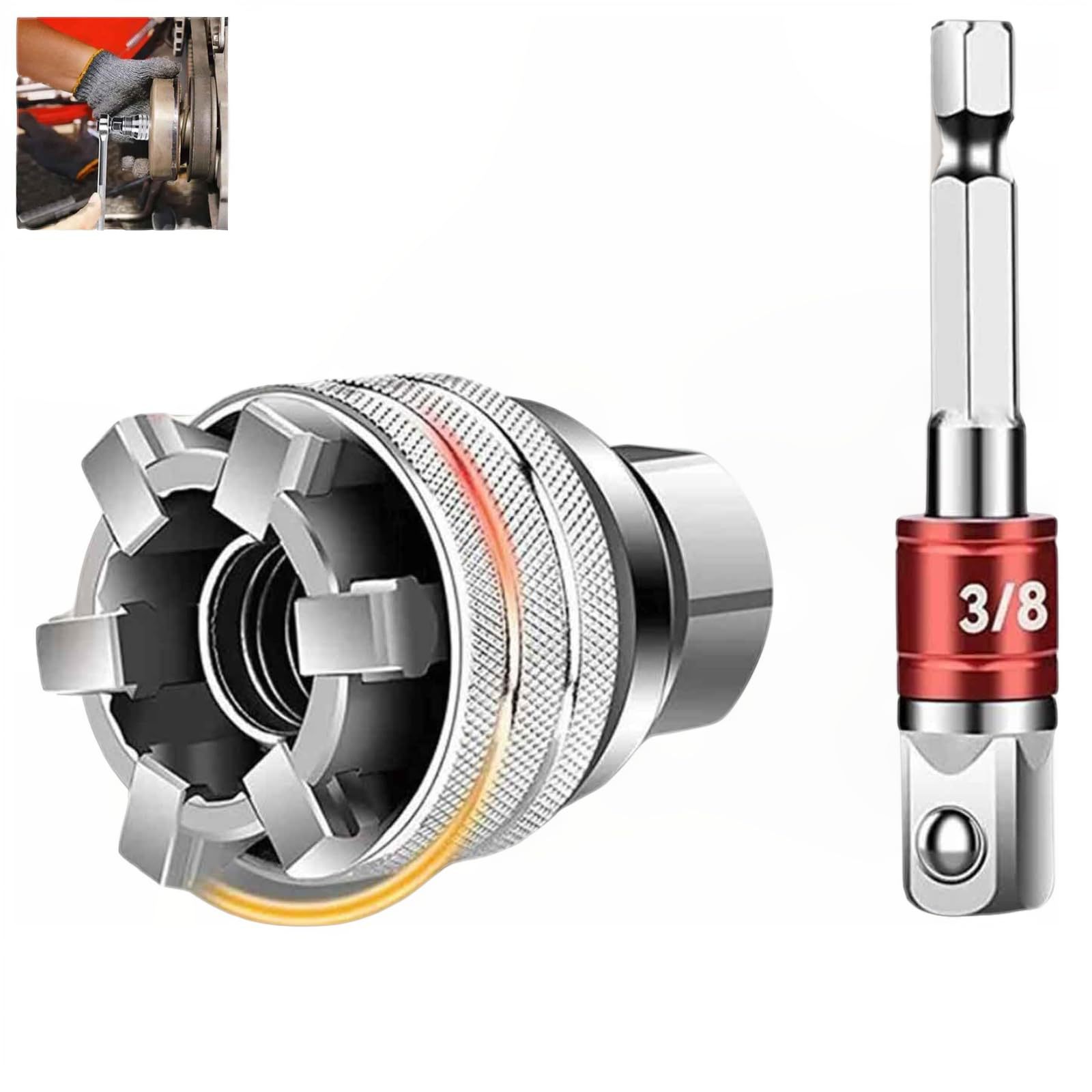 可调节式魔术万能板手万能套筒 魔术万能板手10mm-19mm万能套筒