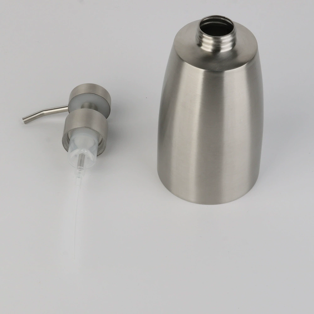 304 stainless steel grid bottle foam bottle mousse bottle facial cleanser hair bubbles, packed bottle olive pillar bottle