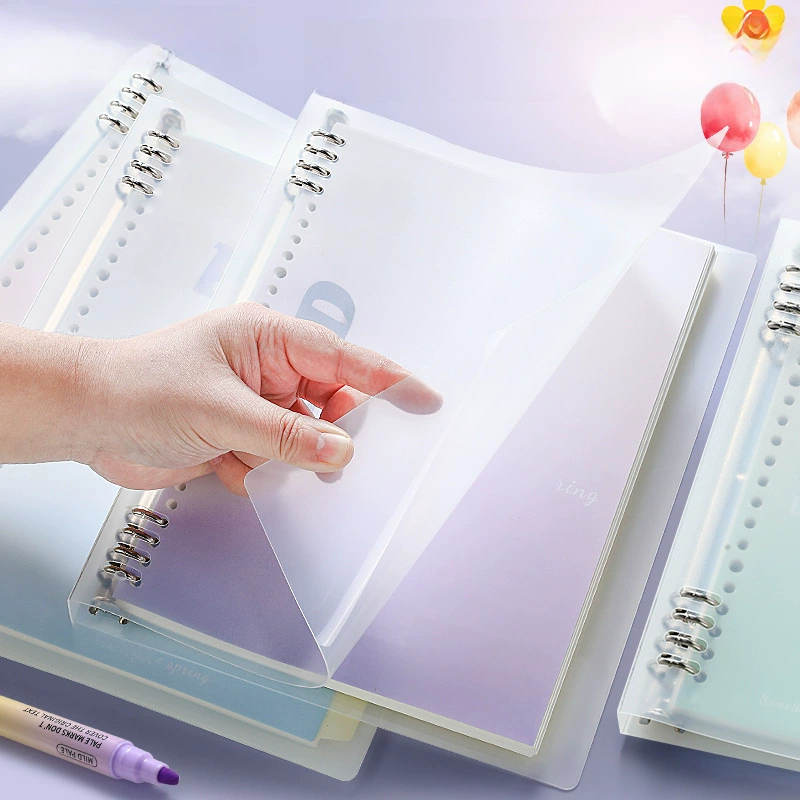 文谷 Stationery, цветные карандаши, ноутбук, милая книга для учащихся начальной школы, отрывающийся лист, градиент, оптовая продажа, студенческая работа
