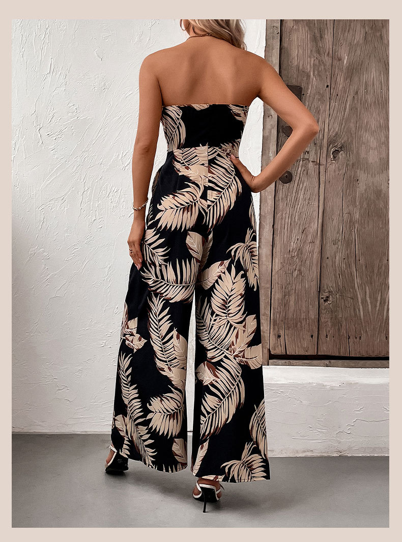 224g Weight Full Length Pants Length Polyester Fabric Type Mid Waist Waist Line Inelastic Elasticity Bodysuits Tops Type Street Occasion Regular Fit Fit Type Printing Pattern Summer Season Women'S Gender Printing, Pocket Design Streetwear Style Women'S Street Bodysuits Streetwear Printing Full Length Printing Pocket