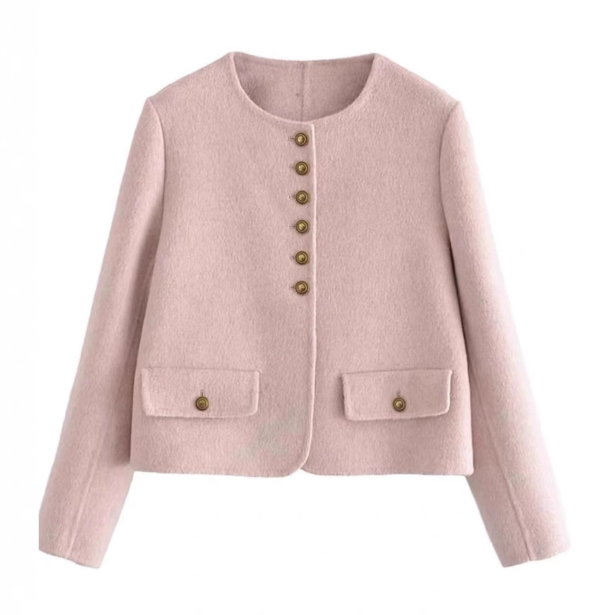 Кардиган, модная осенняя куртка, для подростков, стиль Chanel, французский стиль