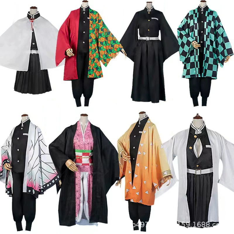 Костюм на Хэллоуин Призрачный клинок Печь Дверь Ганджи Ланг Миби Моя жена Тошиока Йошиока Косплей костюм