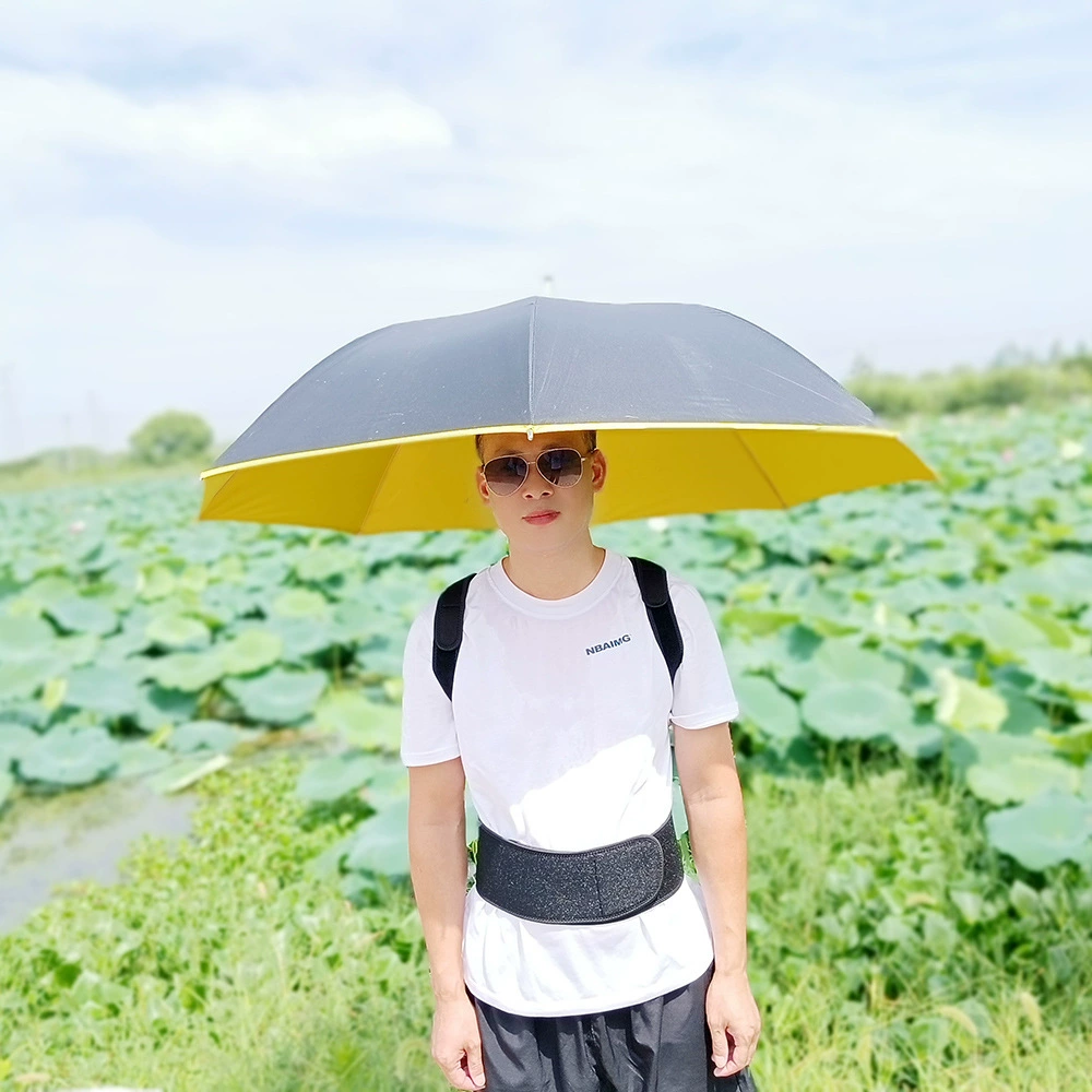 Дышащий инструмент для поддержки зонта без помощи рук для защиты от солнца на открытом воздухе, сбора чая, зонта для рыбалки, носимого плечевого чехла для зонта для рыбалки на открытом воздухе.