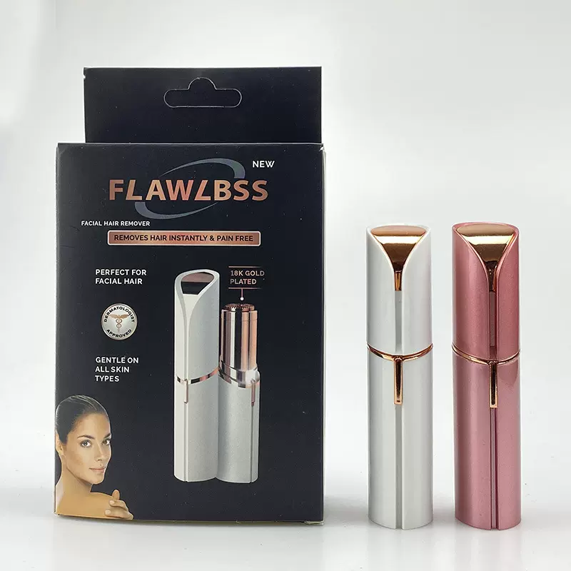 跨境口红剃毛器电动脱毛机修眉神器女士mini面部脱毛仪脸部剃毛仪