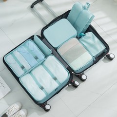 旅行7点セット収納バッグ服整理収納袋携帯大容量スーツケース分類収納