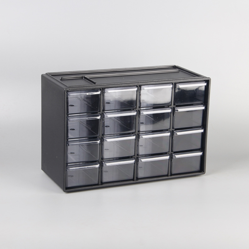 Folder, plastic storage box, storage system for boxes