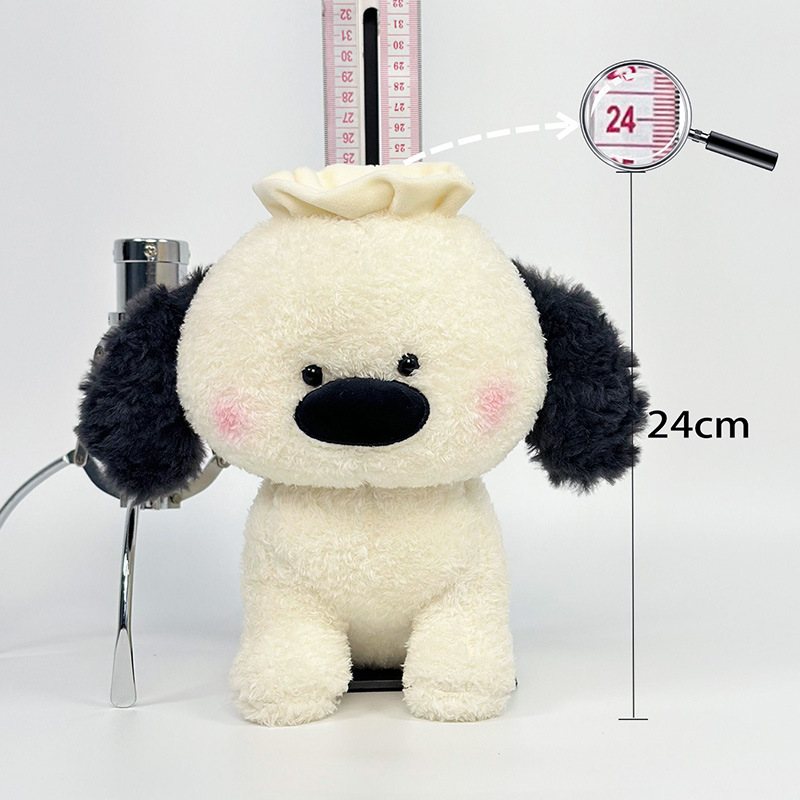 Nuevo gran nariz muñeca de perro de dibujos animados de 8 pulgadas muñecas de muñecas de muñecas de muñecas de muñecas al por mayor