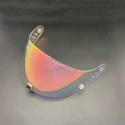 Dəbilqə (Kaska) aksesuarları: Motorcycle Helmet Lenses, Suitable - tea-red
