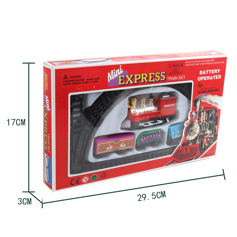 Suministro directo de fábrica mini coche de ferrocarril eléctrico pequeño tren juguete niños coche eléctrico juguete de Navidad