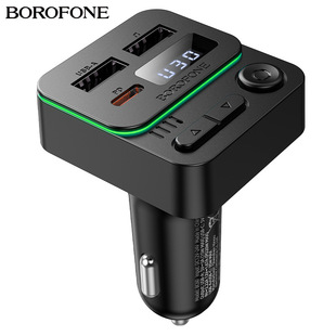 Borofone BC60 new 35W(1A1C) car bluetooth FM transmitter car phone connector
