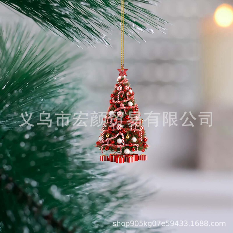 越境新商品創意クリスマスツリーのペンダント|undefined