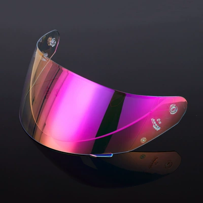 Dəbilqə (Kaska) aksesuarları, Motorcycle Helmet 352 Lens - transparent-revo-purple