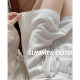 Maternity Pants White Cotton and Linen Shorts Summer Thin Slimming Quick-Dry Drawstring Anti-Exposure Loose Wide-Leg Casual Knee-Length Shorts