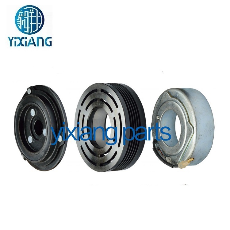 适用BMW318 宝马318汽车空调电磁离合器吸盘线圈皮带轮4PK JS 12V