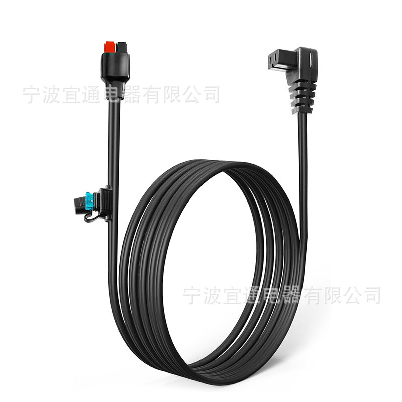 12V/24V便携式RV车载冰箱压缩机电源线缆50 安培 anderson 连接器