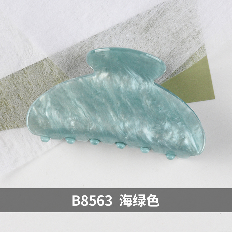 佳蕊发夹精致可爱鲨鱼夹大号发量醋酸抓夹马尾夹女头饰发饰高级感|undefined