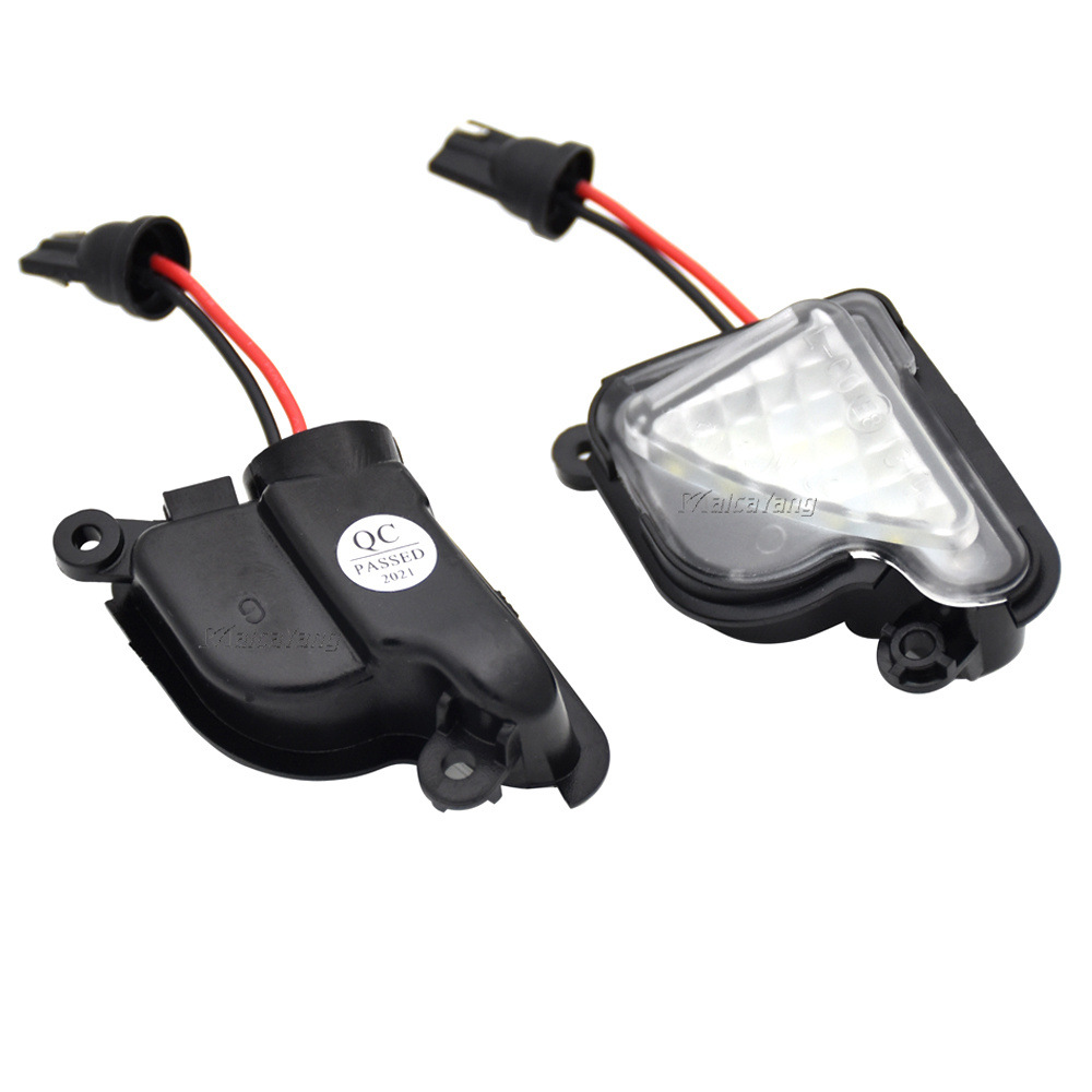 Aplicable a Skoda Speedway Superb Octavia Luz de piso bajo espejo retrovisor LED Luz de bienvenida bajo espejo retrovisor image 5