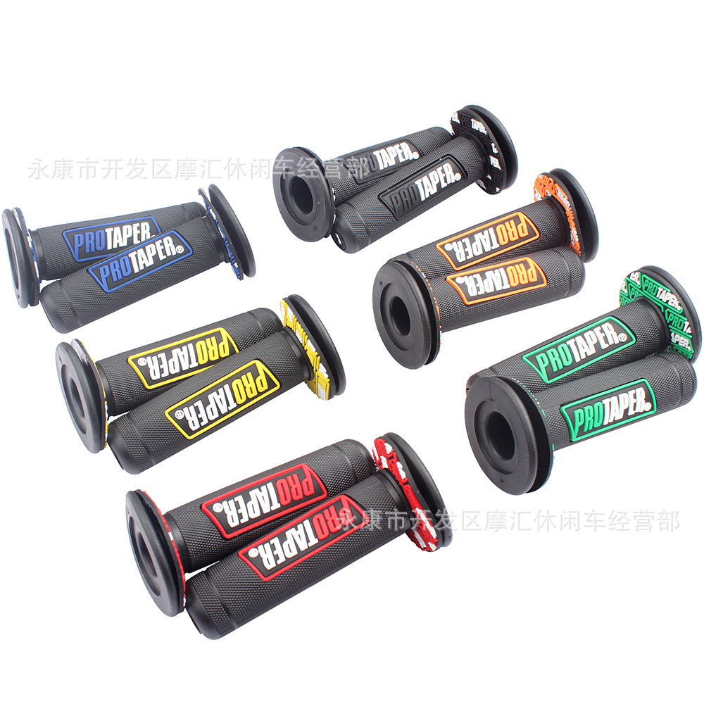 오프로드 오토바이 ATV 4 륜 해변 거리 자동차 스케이트 보드 PRO 핸드 핸들 접착제 핸들 세트 좌우 회전 핸들 급유 장갑