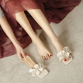 女式休闲单鞋;女式时装单鞋;高跟拖鞋