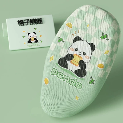 Electric car cushion | Electric Car Seat Cover Sun Protection - plaid-panda-m-size