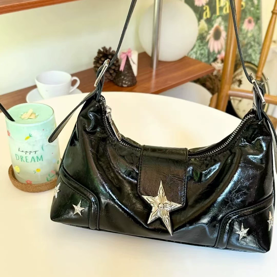 Underarm bag, shoulder bag, capacious one-shoulder bag, high-end