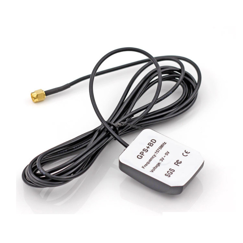 GPS天线 车载外置天线 北斗BD+GPS双模高增益天线