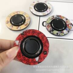 Case同タイプのマグネット式回転リングホルダー素材にアクリルuv印刷パターン付きのスティックホルダー
