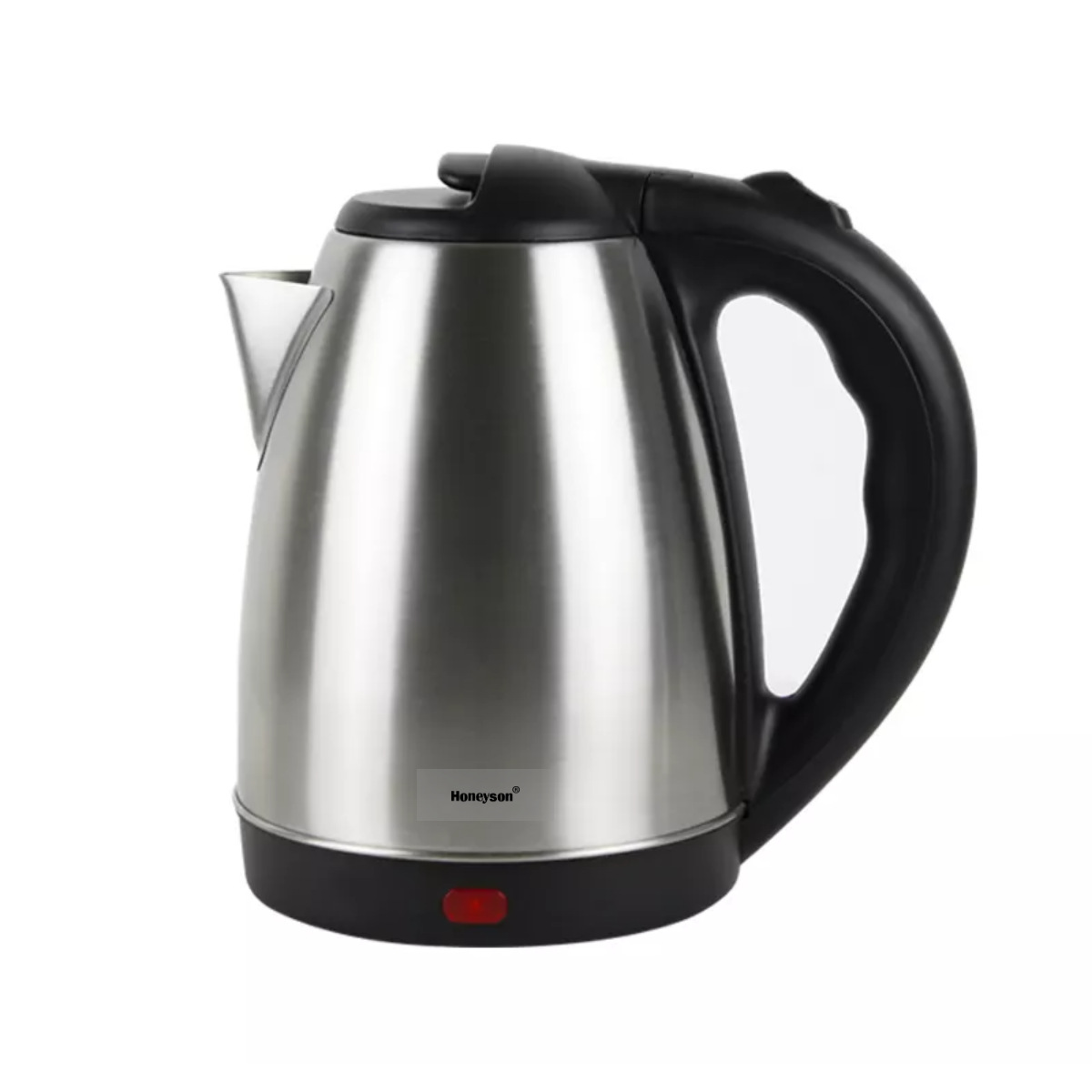 Honeyson Comercio exterior Hervidor eléctrico Hotel ABS mango 1500W 304 Acero inoxidable 1.8L gran capacidad image 7