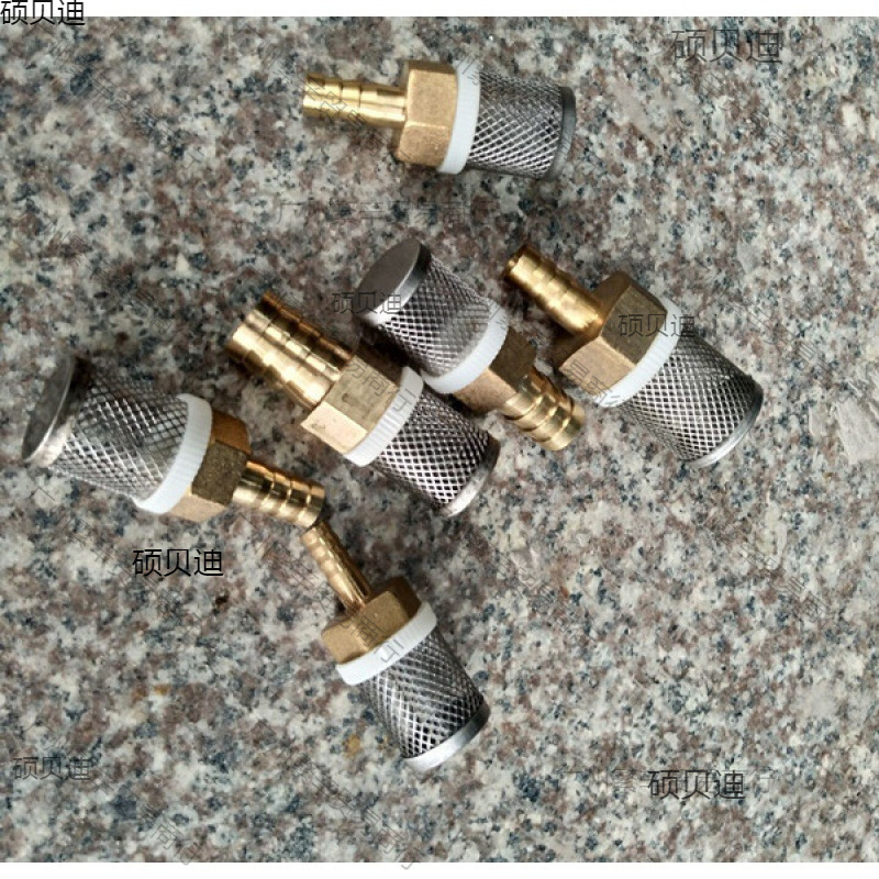 304不锈钢网+铜头 水泵过滤网 水管末端过滤 接软管过滤器 可拆卸