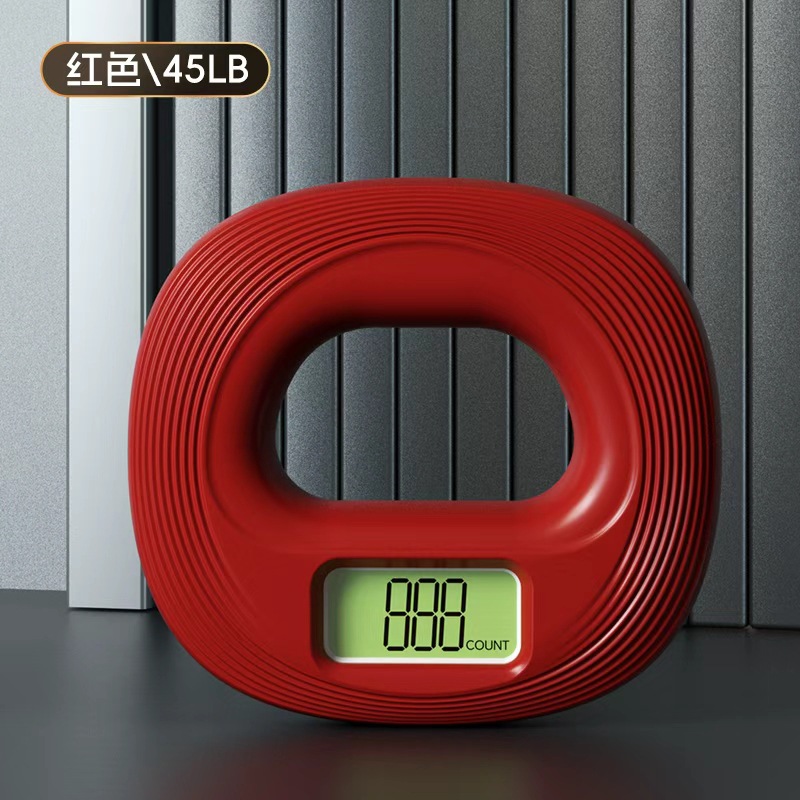 Gripper de silicona con conteo masculino entrenamiento de brazo de muñeca profesional ejercicio de fuerza de cinco dedos juego de fuerza descompresión de agarre anillo