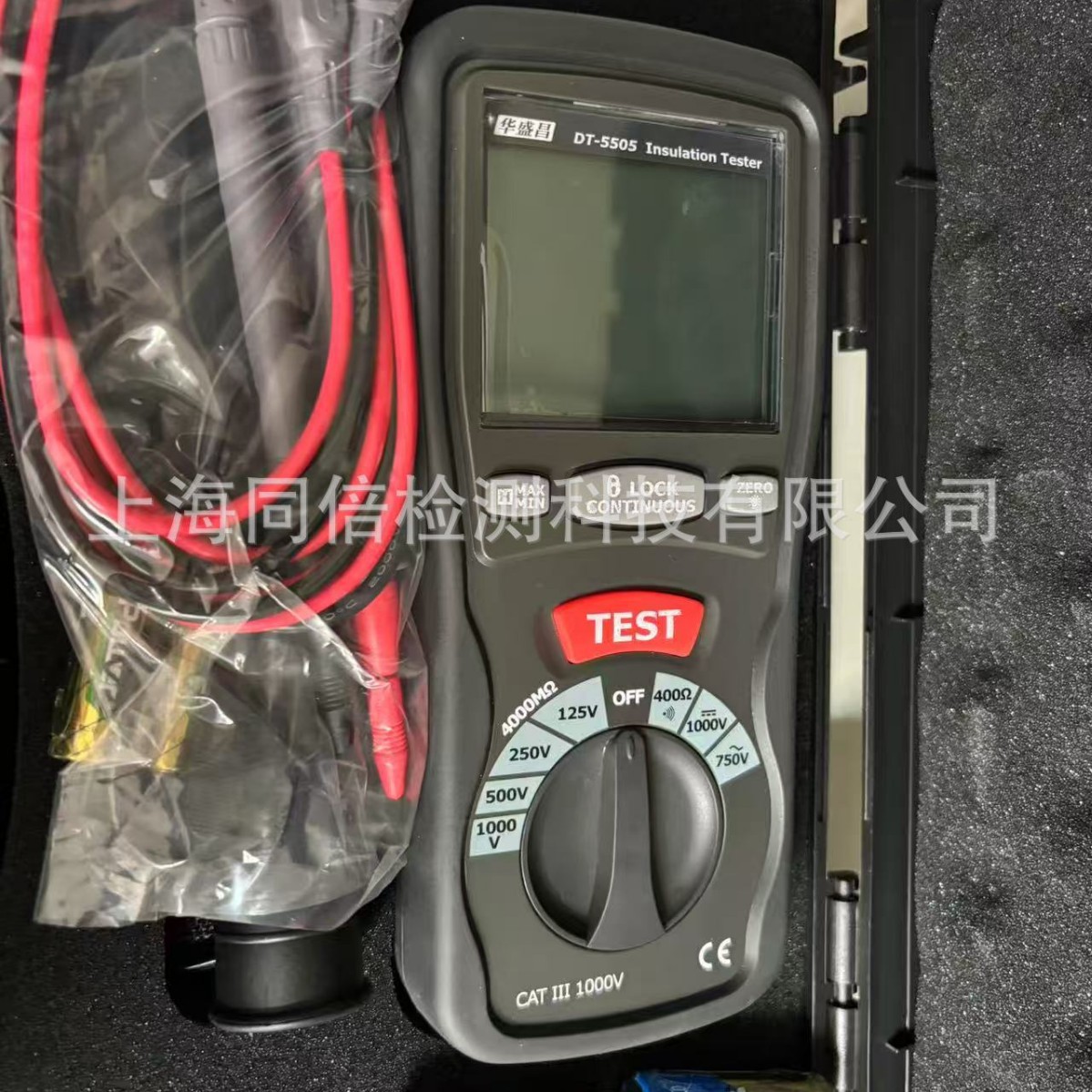 CEM华盛昌DT-5505绝缘表 绝缘电阻表 手持式绝缘电阻测试仪器