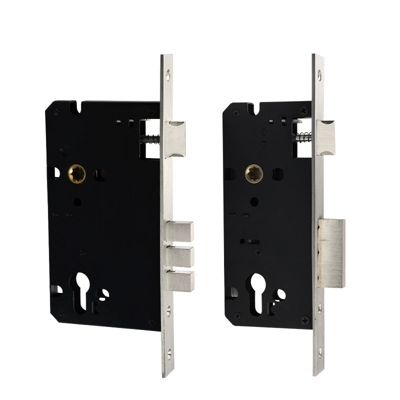 Cerradura antirrobo estándar europeo personalizada 85 cerradura triangular cerradura de madera interior cerradura mecánica de acero