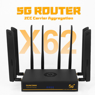 Full Network Card Plug-In Home Gigabit Router Cpe Qualcomm X62 Whole House Coverage Dormitory Internet Cafe Outdoor Live Broadcast