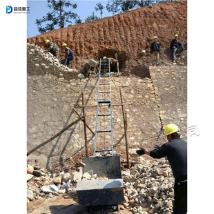 Convenient Sand and Gravel Elevator Construction Site Feeding Hoist Expressway Slope Protection Material Transportation Equipment