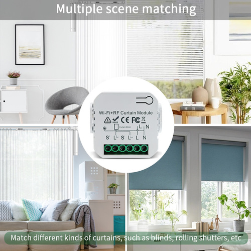 Doodle APP timed voice tube motor controller switch Smart home WIFI curtain switch on/off